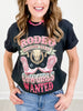 Rodeo Cowgirls Wanted Embellished Graphic Tee