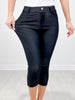 Women's Classic Solid Capri Jeggings