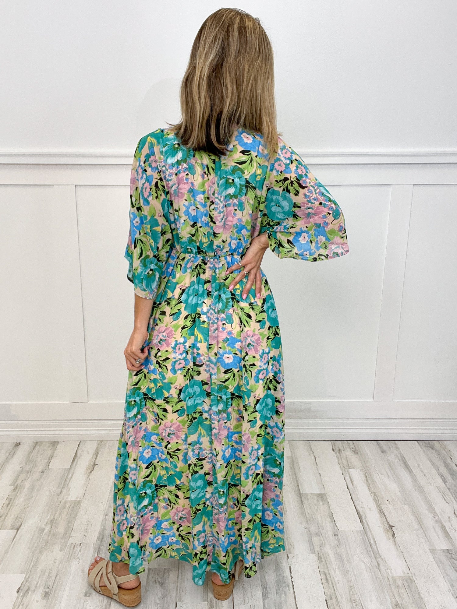 Chase After You Floral Dress