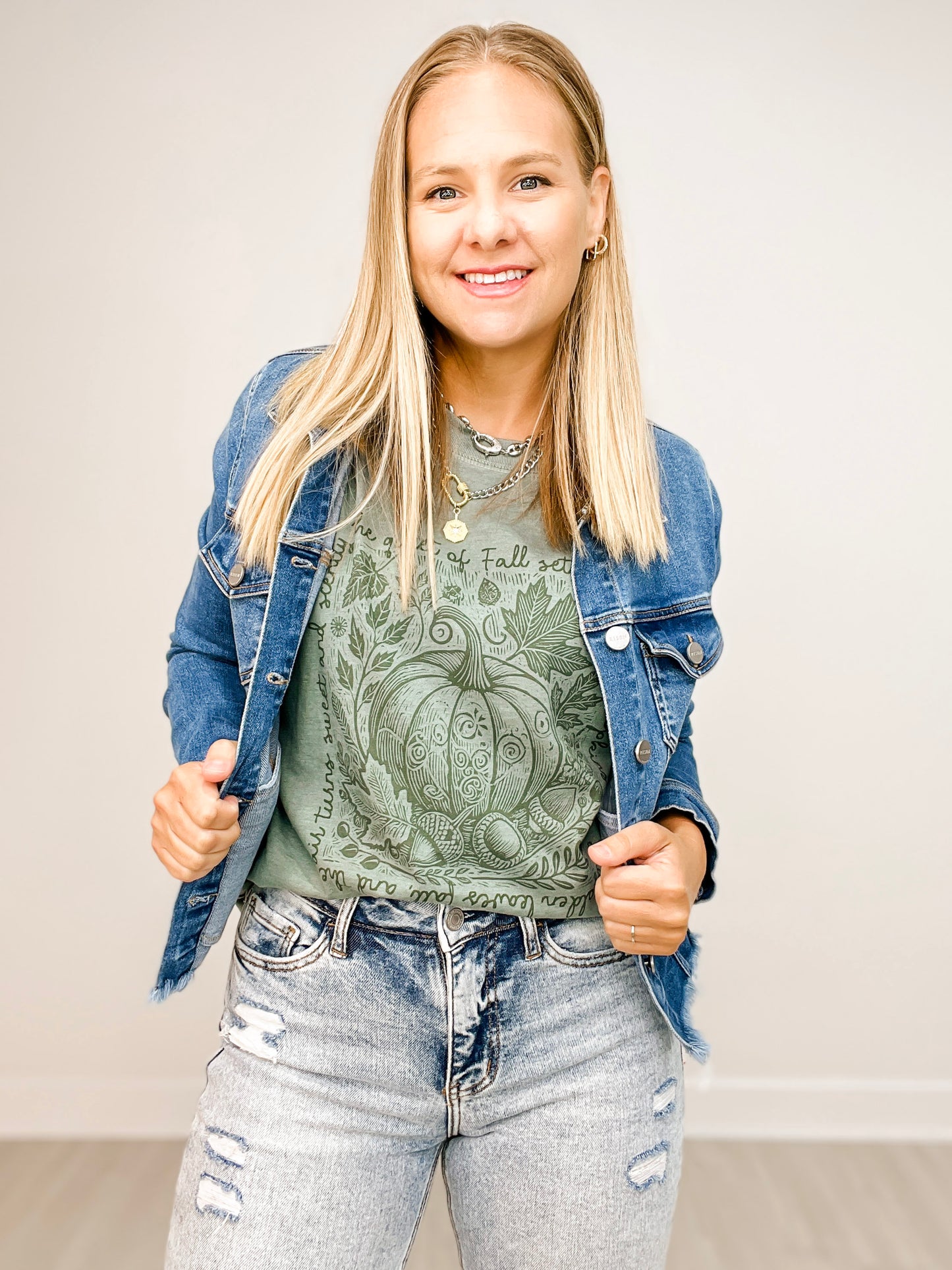 The Quiet Of Fall Graphic Tee