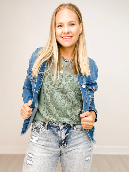 The Quiet Of Fall Graphic Tee