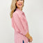 Striped Puff Sleeve Button Down Blouse