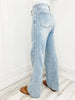 Judy Blue Control Top Vintage Wash Straight Leg Jeans