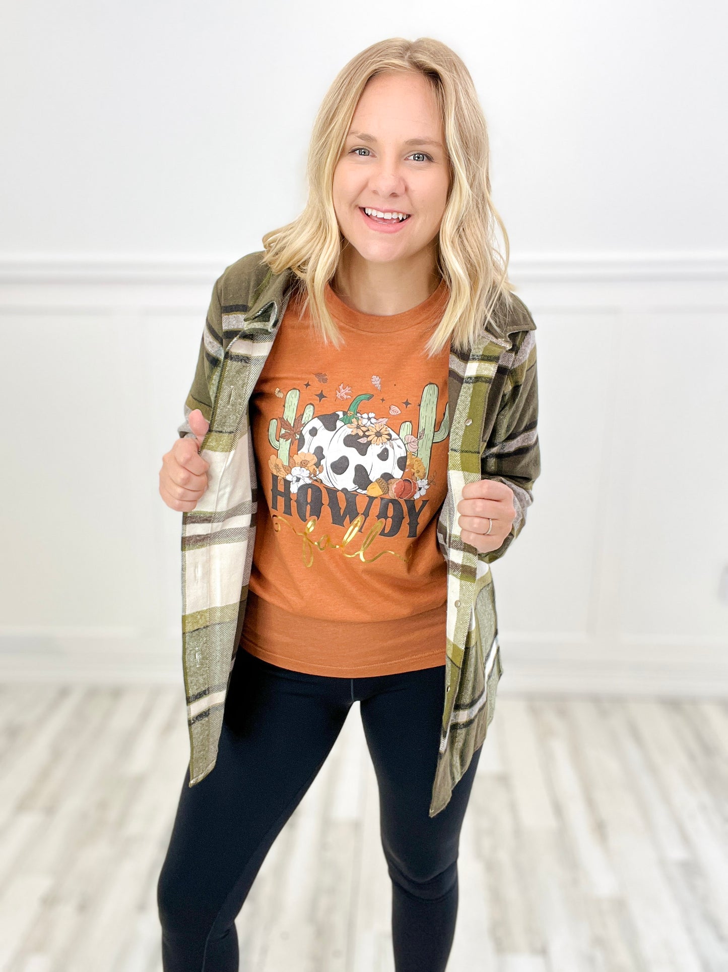 Howdy Fall Embellished Graphic Tee