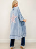Star Patchwork Duster Jacket