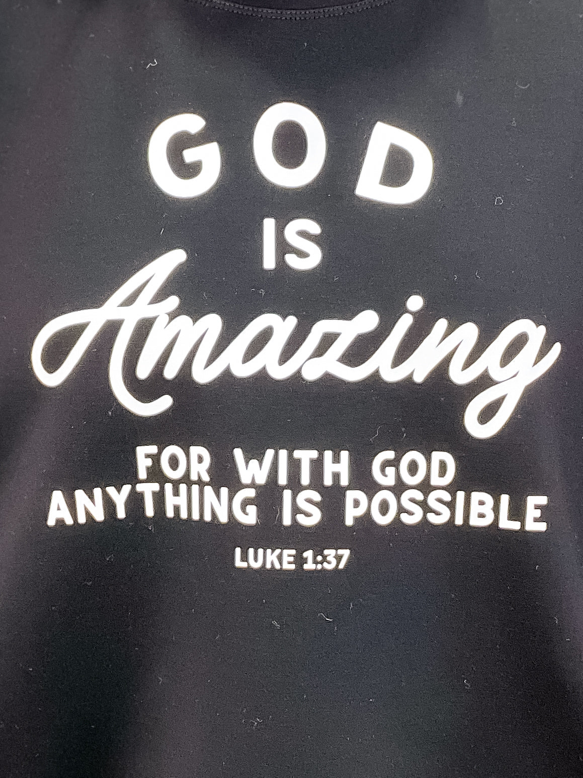 God Is Amazing Ultra Comfy Pullover Sweatshirt