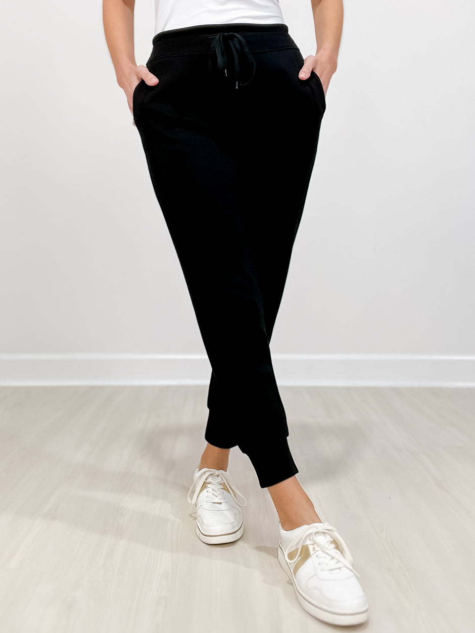 Sporty Chic Ultra Comfy Scuba Joggers