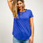 Flowy Round Hem Rayon Short Sleeve Top - GRP B