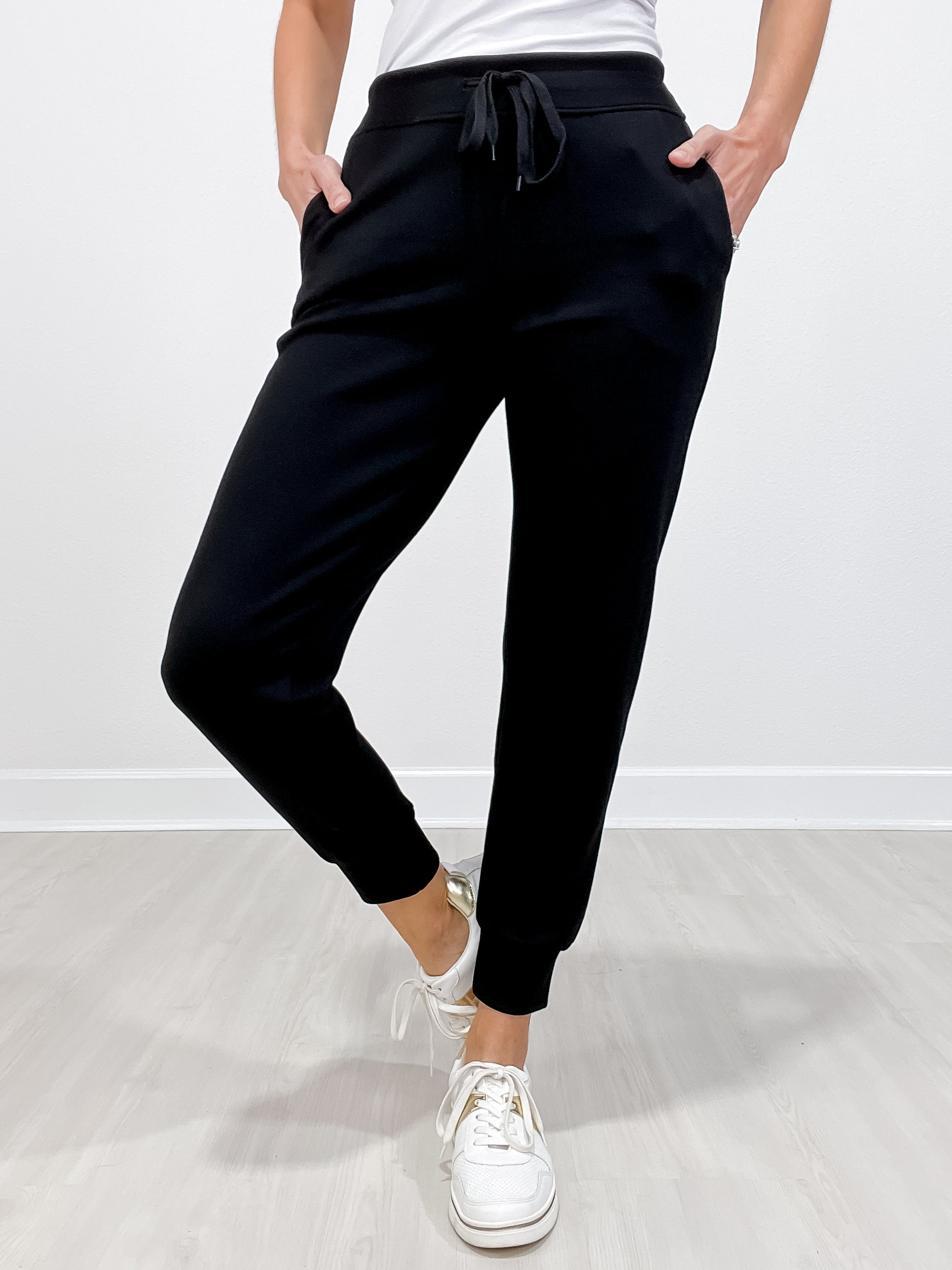 Sporty Chic Ultra Comfy Scuba Joggers