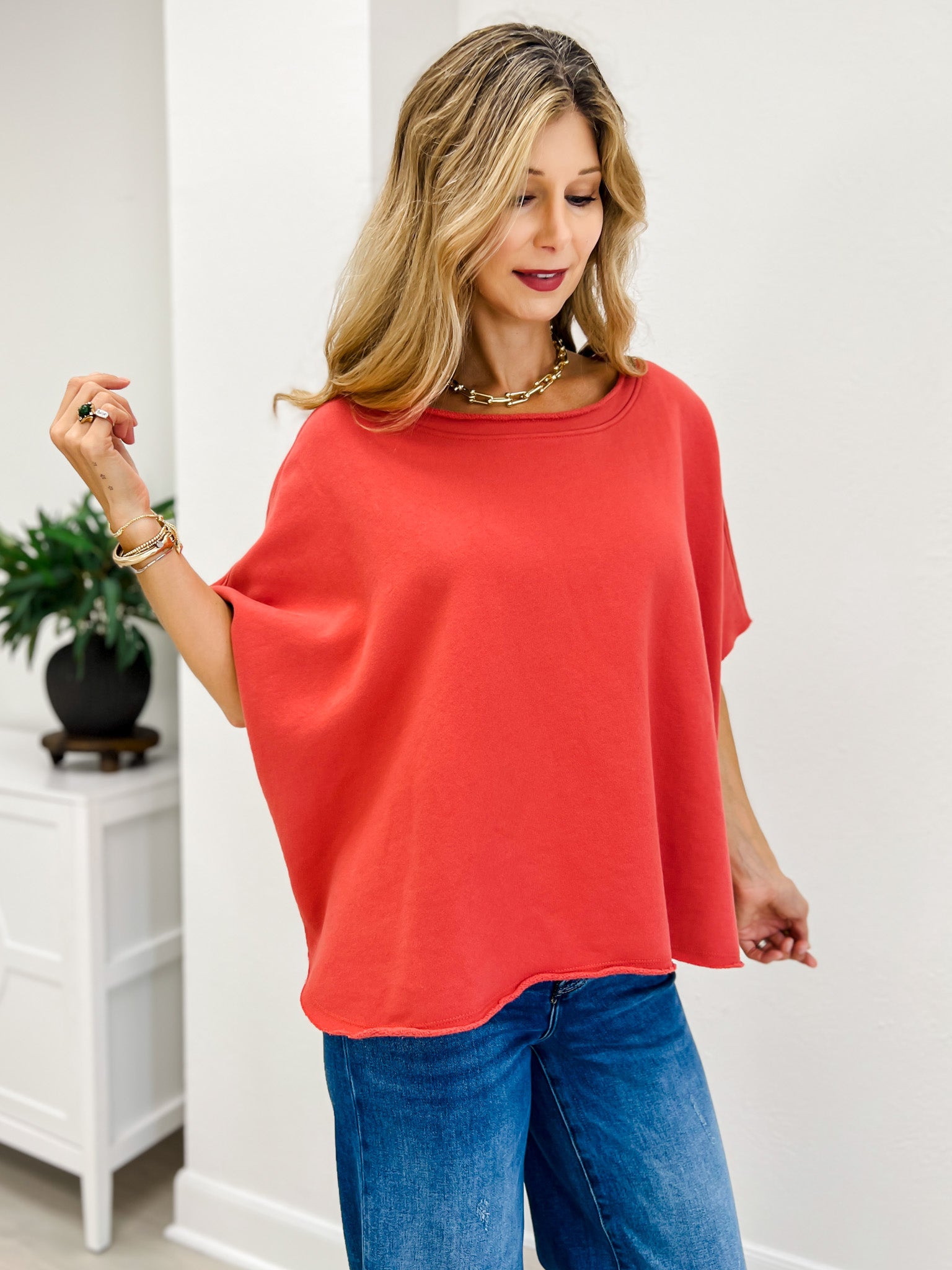 Malibu Vintage Dolman Top