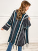 Open Front Tribal Aztec Cardigan Sweater