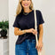 Luxe Sand Wash Rib Lounge Tee