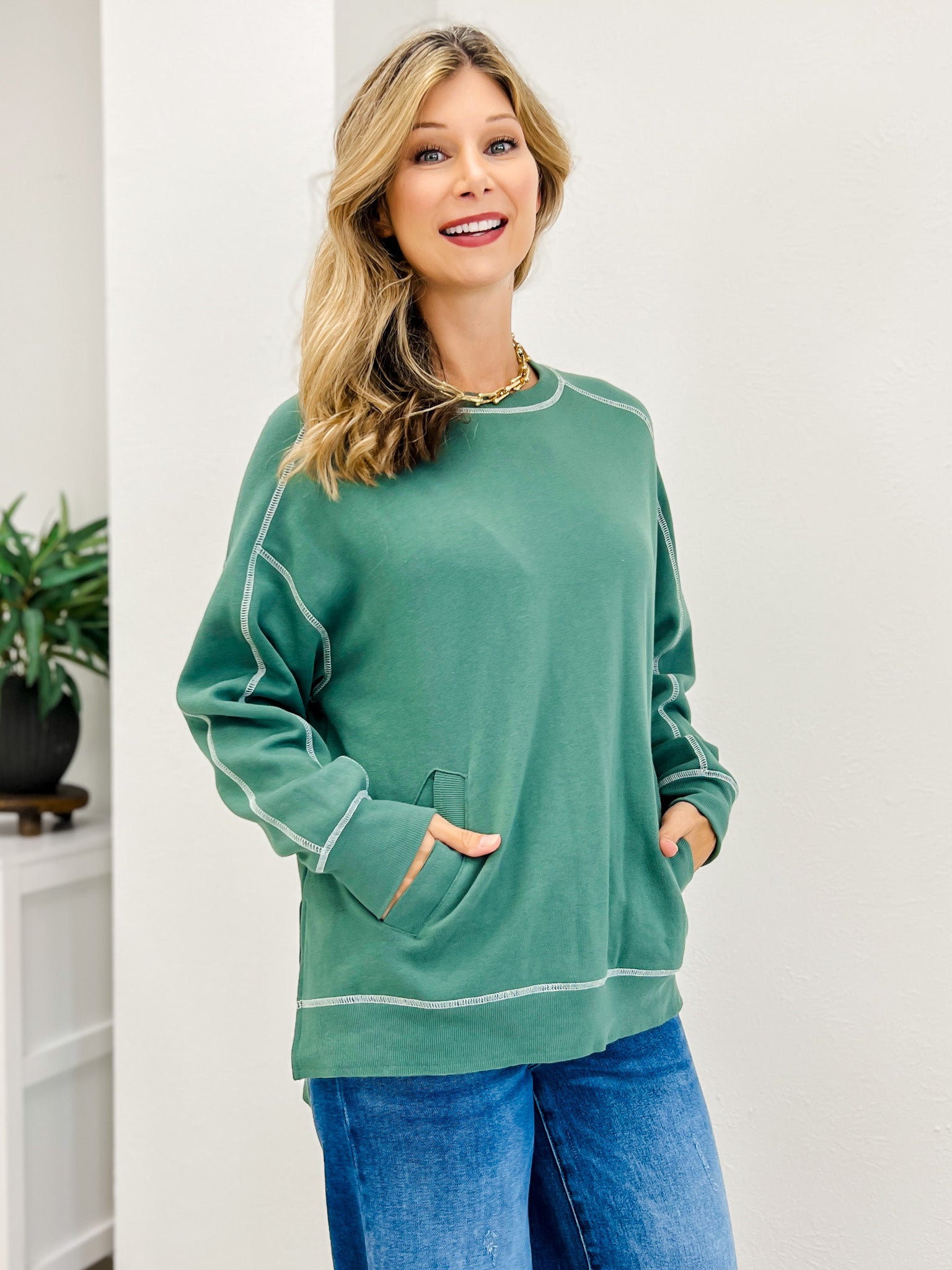 Stitchline Boxy Sweatshirt