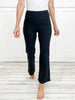 I Want It That Way High Waisted Solid Knit Flare Pants