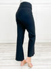 I Want It That Way High Waisted Solid Knit Flare Pants