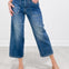 Judy Blue KICKIN IT High Rise Utility Pocket Crop Wide Leg Jeans