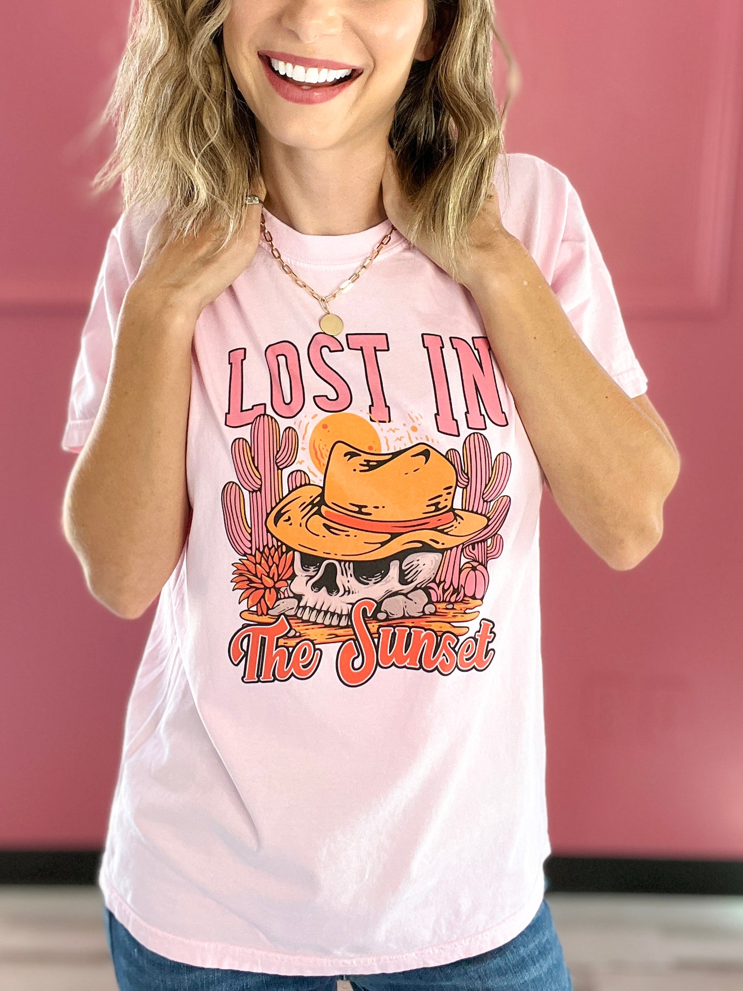 Lost In The Sunset Graphic Tee