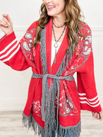 Red Grey Multi