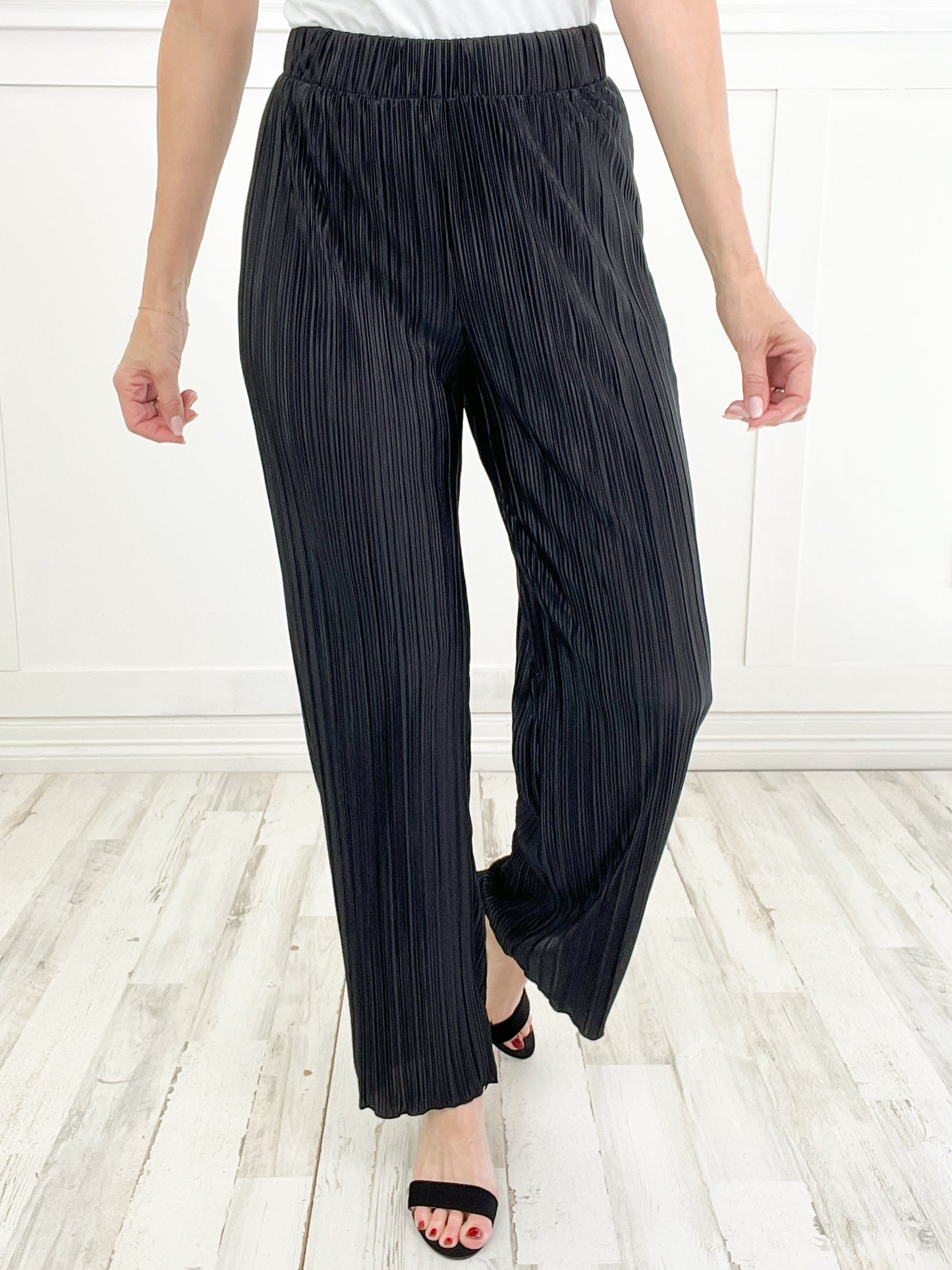 Like The Wind Long Pleated Flowy Pants