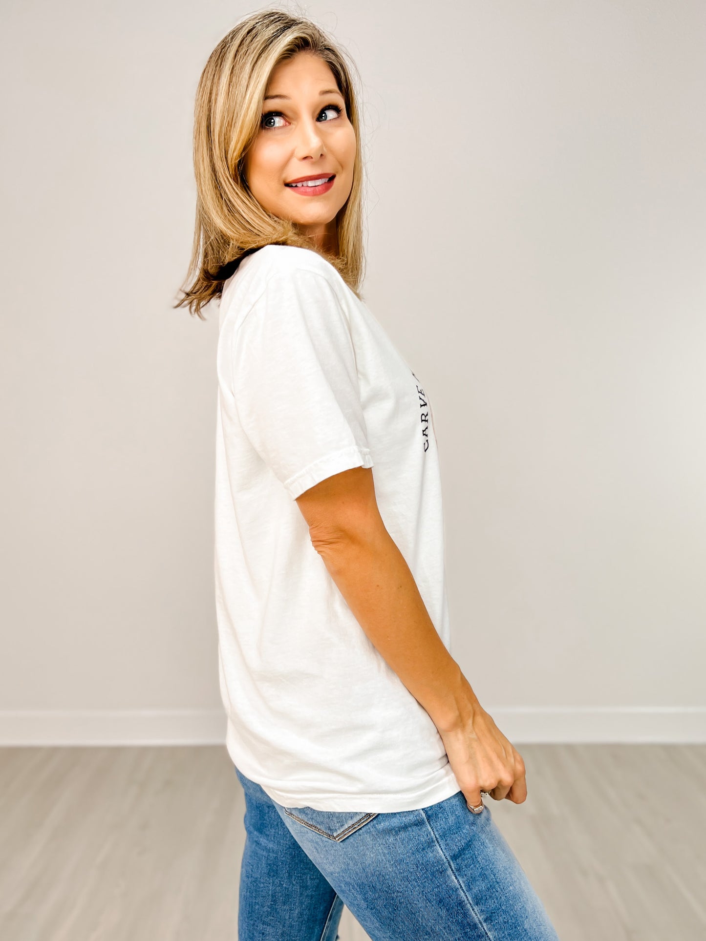 Carve Me Baby One More Time Graphic tee