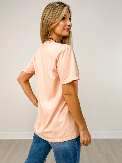 Haunted Gourd AirBNB Gold Foil Graphic Tee