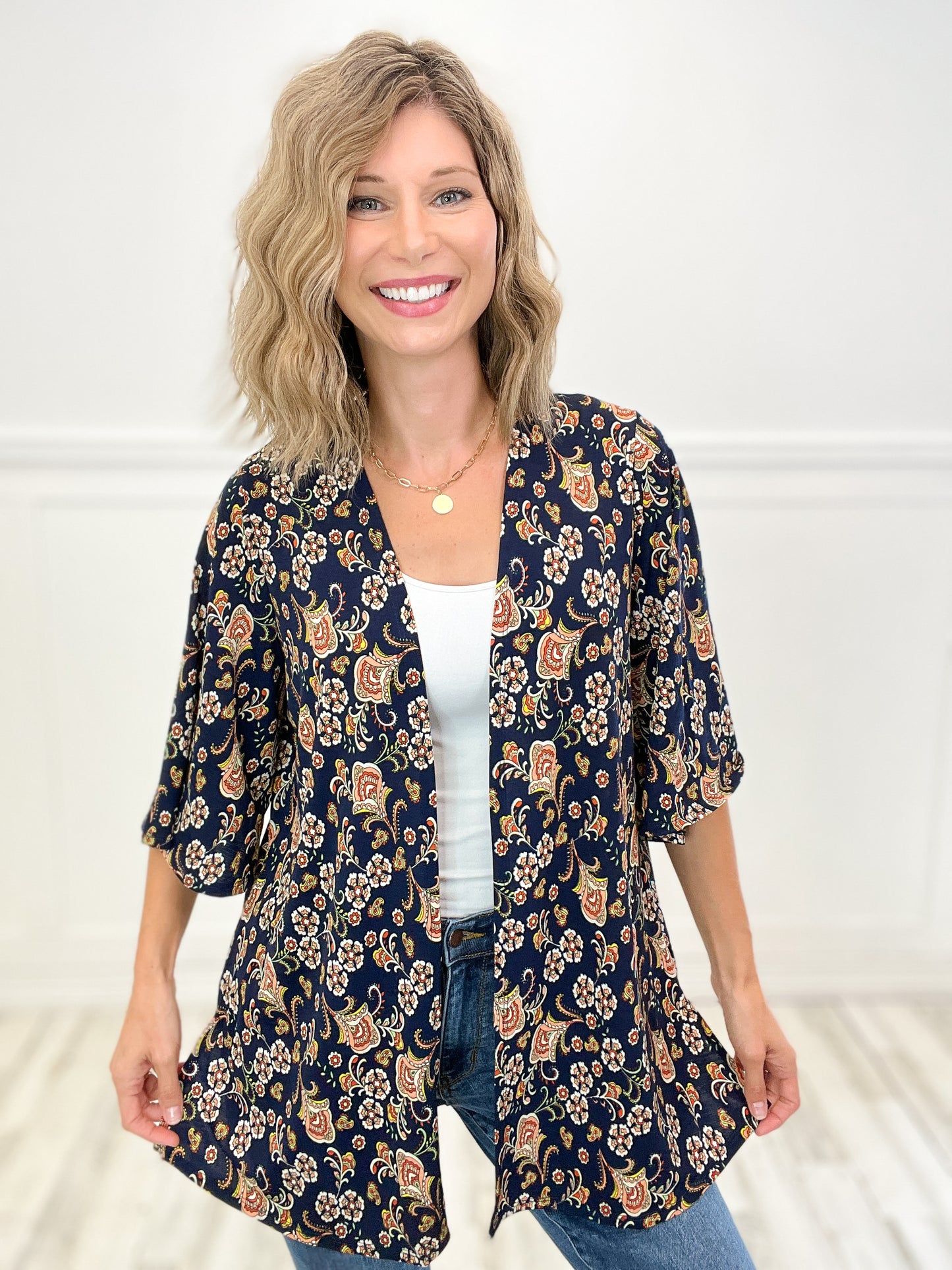 Feeling Fabulous Kimono Top