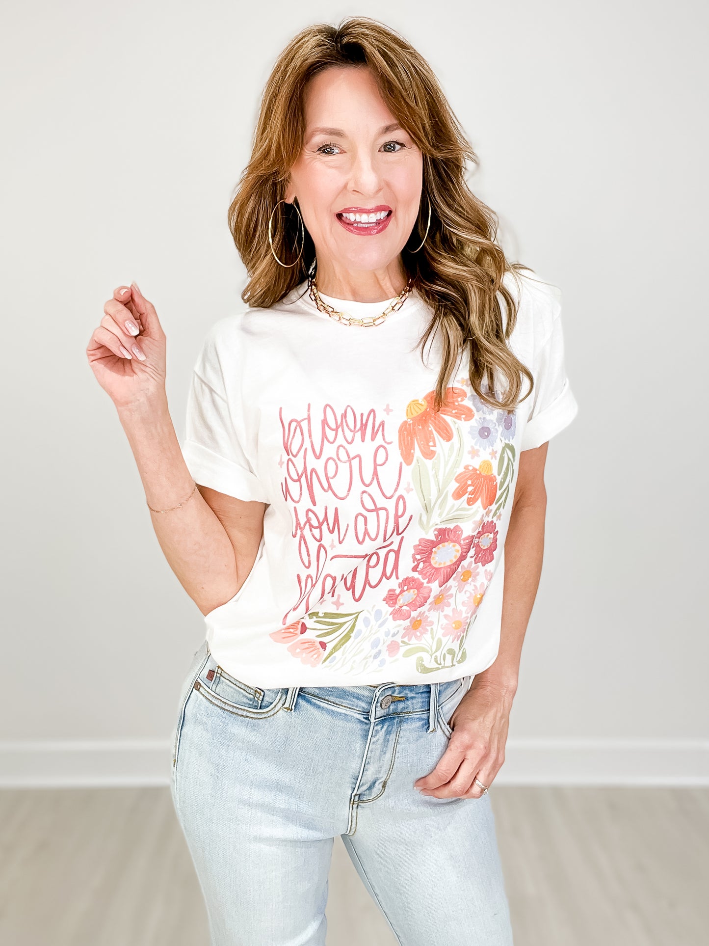 Bloom Where You Are Planted Graphic Tee