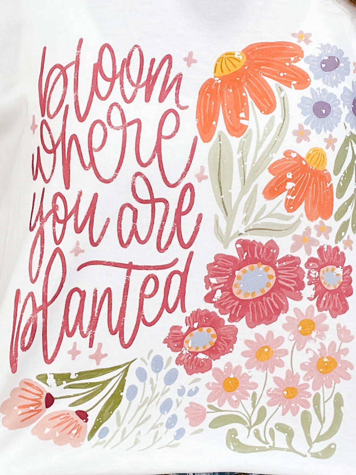 Bloom Where You Are Planted Graphic Tee