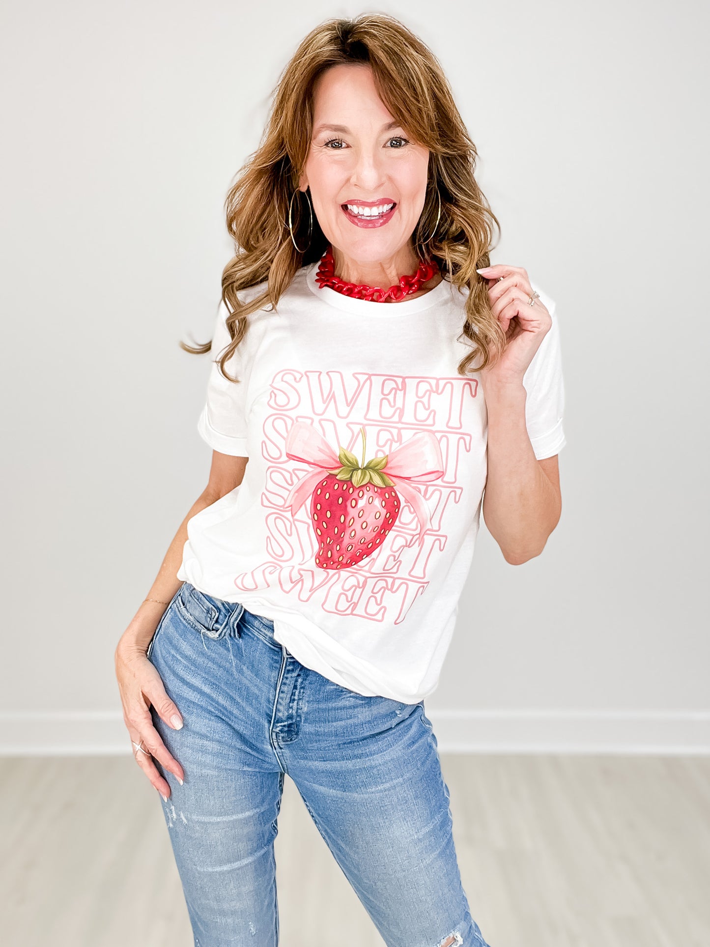 Sweet Strawberry Graphic Tee