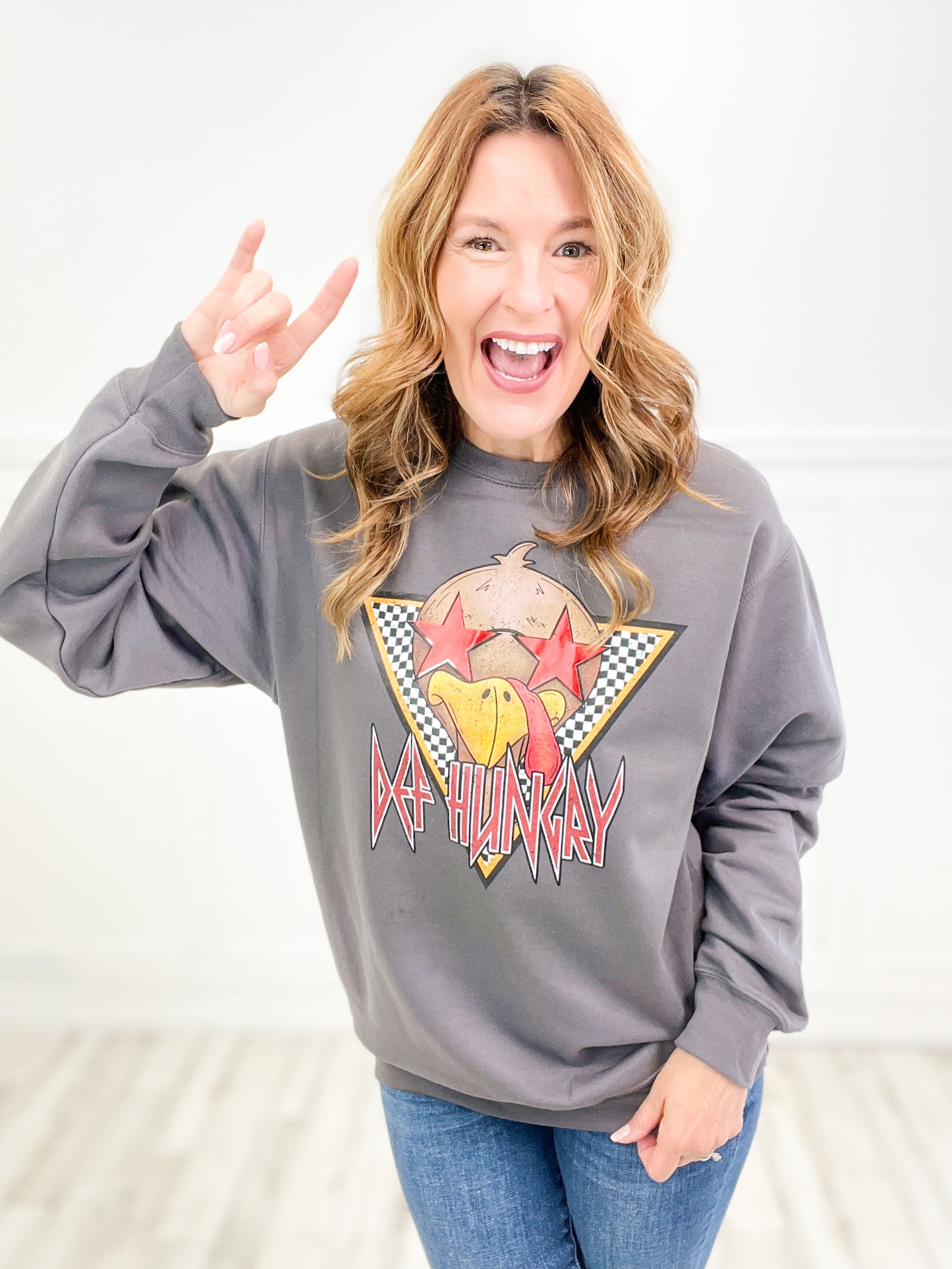 Def Hungry Sweatshirt Top