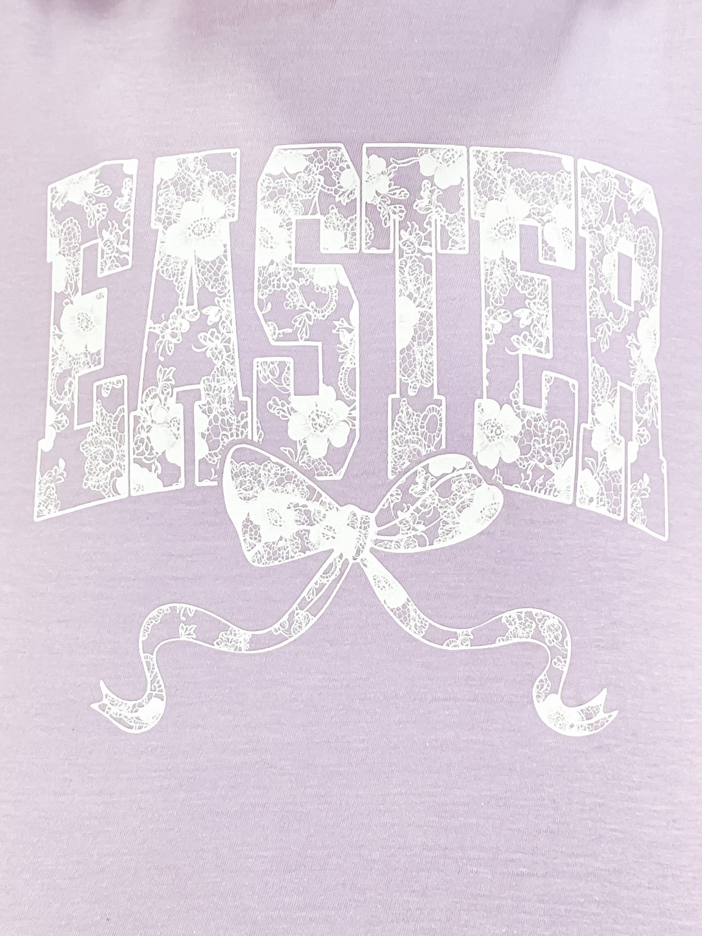 Easter Lace Print Graphic Tee