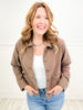 Good Vibrations Cotton Stretch Twill Jacket Top