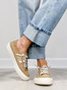 Blowfish Alex Slip-On Shoes in SAND RAFFIA