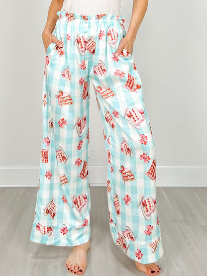 Print PJ pants