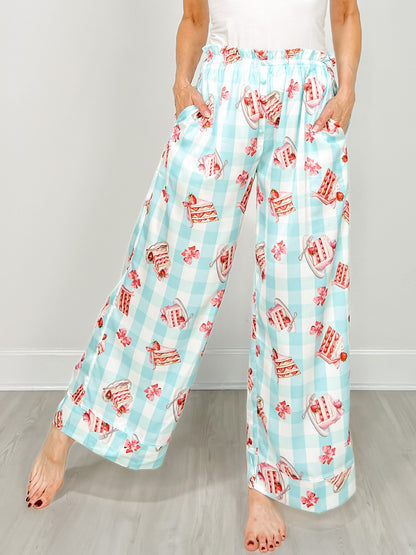 Print PJ pants