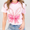 Coquette Bunny Ears Easter Graphic Tee