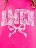 Amen Printed Lace Sweatshirt