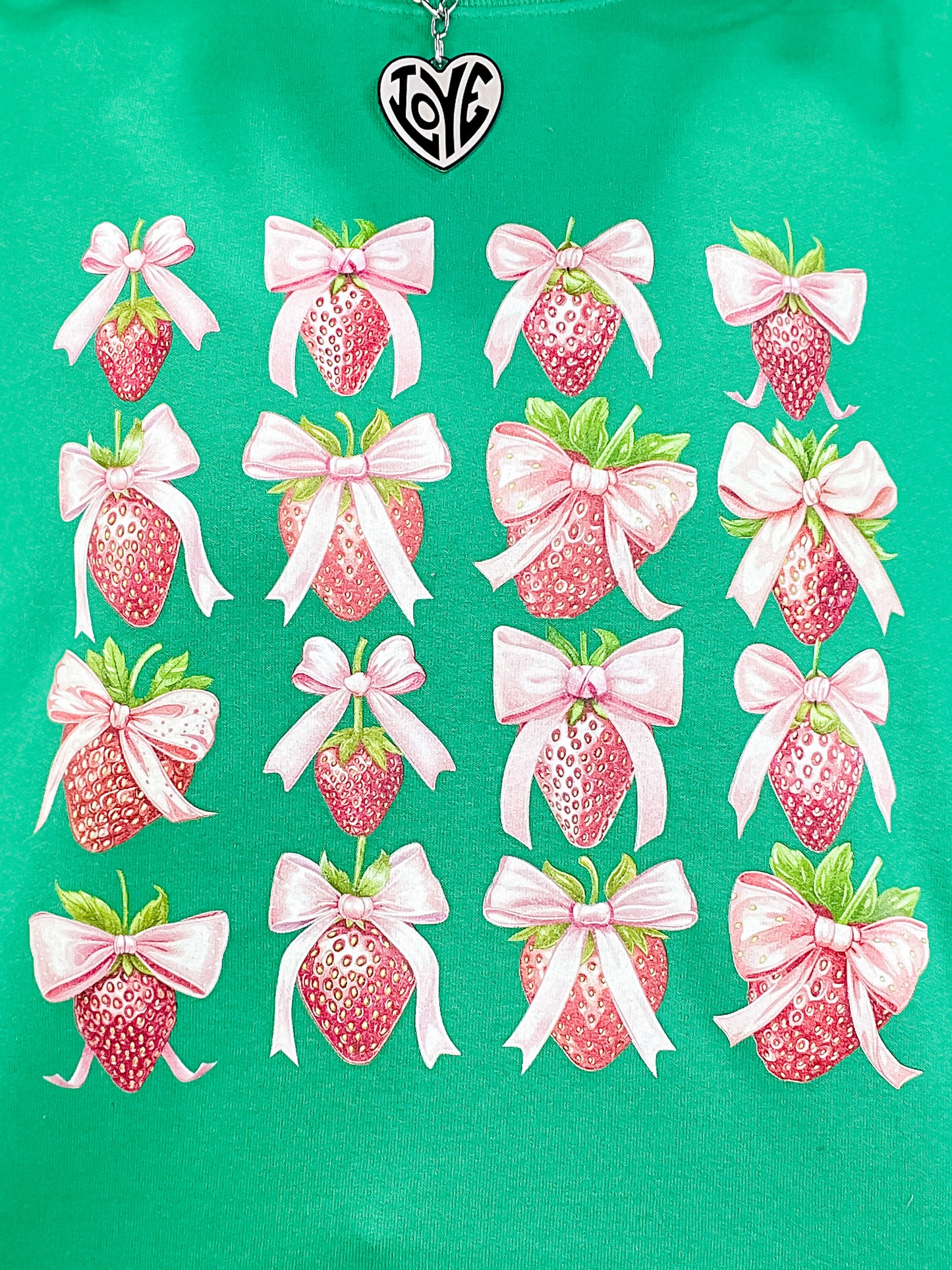 Strawberries Tied With a Bow Sweatshirt