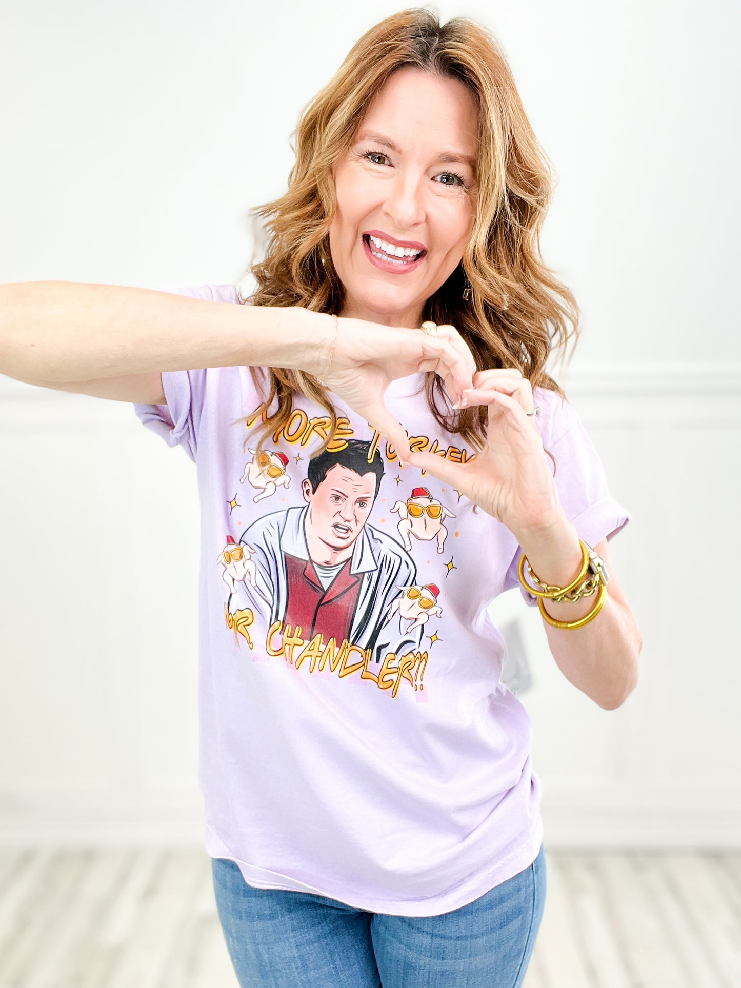 More Turkey Mr. Chandler Friends Graphic Tee