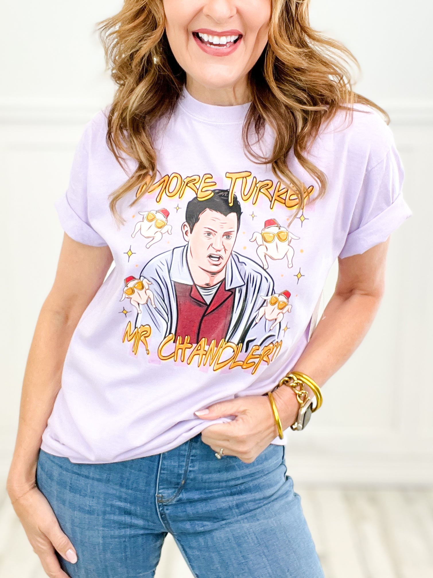 More Turkey Mr. Chandler Friends Graphic Tee