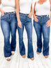 Judy Blue High Waist Tall Flare Denim Jeans