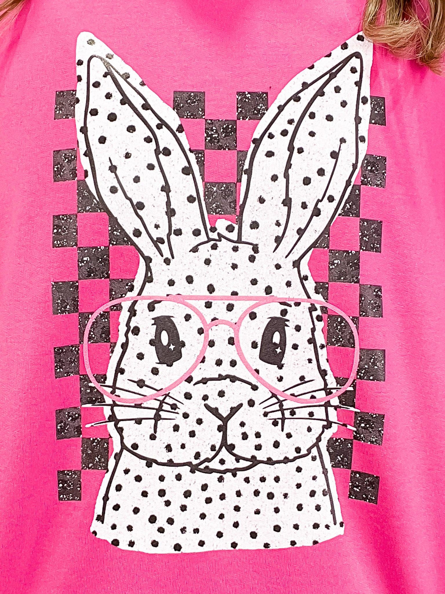 Polka Dot Rabbit Sweatshirt