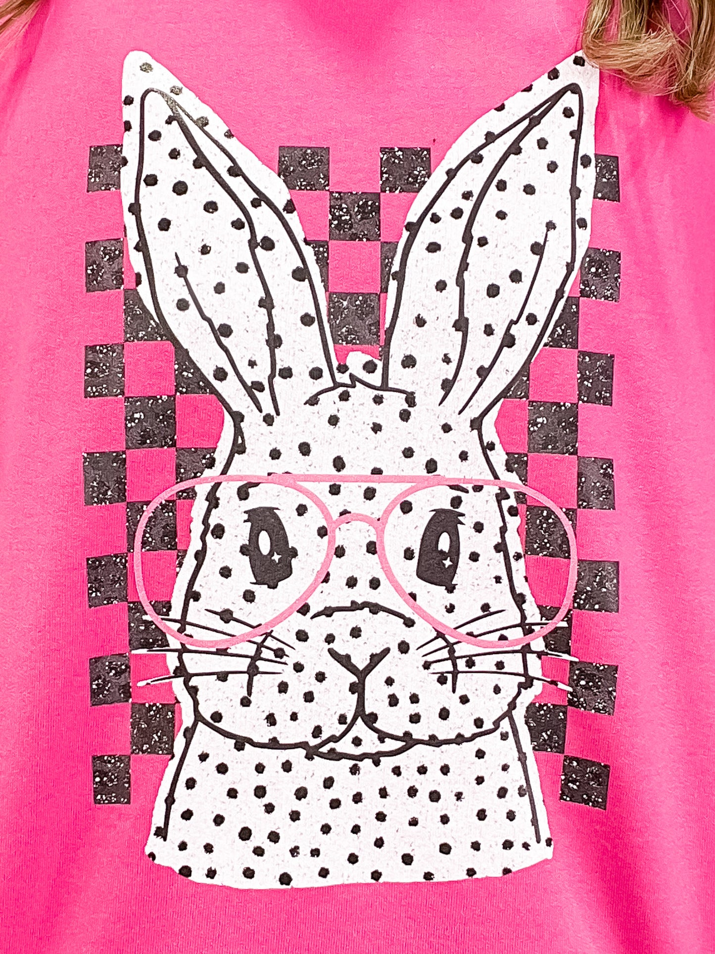 Polka Dot Rabbit Sweatshirt