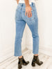 Vervet "Adele" High Rise Slim Straight Leg Jean