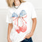 Patriotic Cherries Graphic Tee