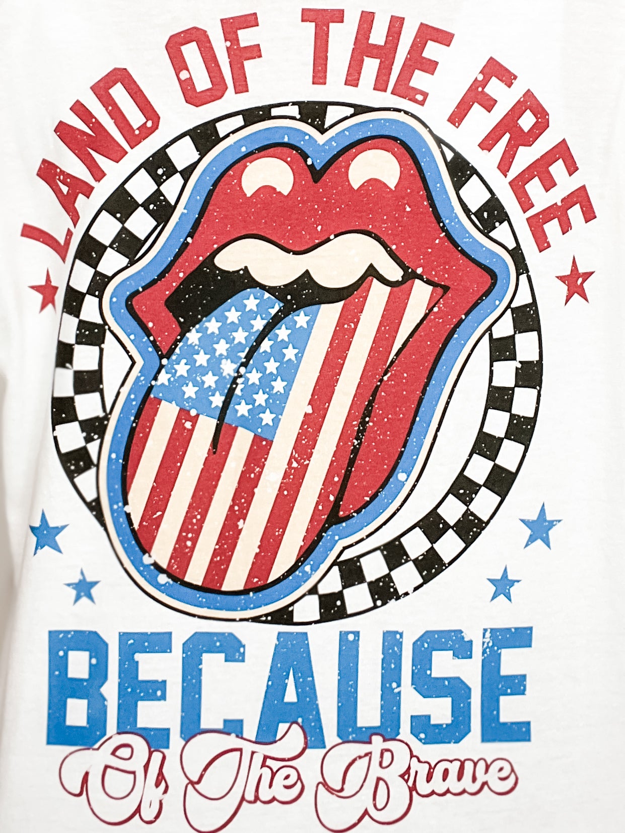 Because of The Brave Graphic Tee