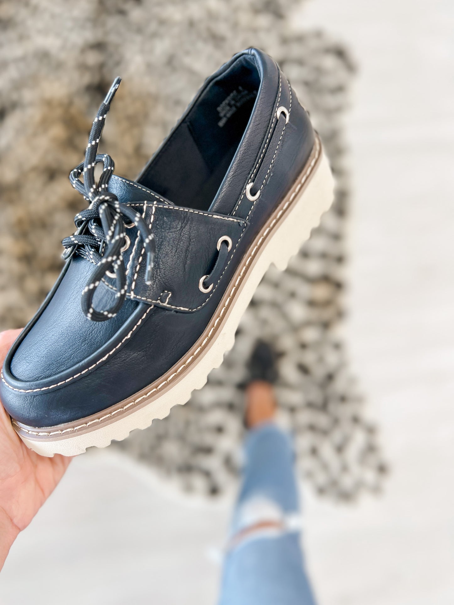 Corkys Dockside Loafers in BLACK