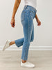 Vervet THROWBACK High Rise Patch Pocket Kick Flare Jeans
