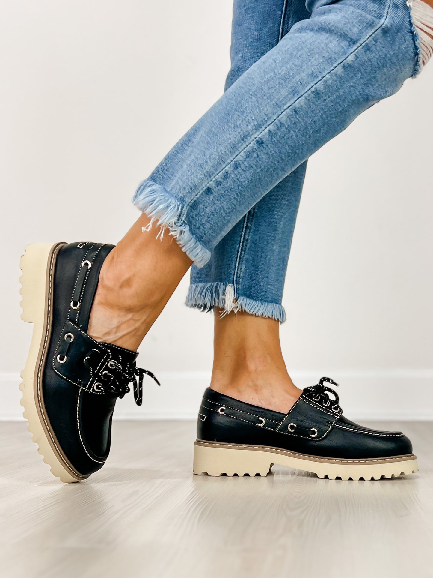 Corkys Dockside Loafers in BLACK