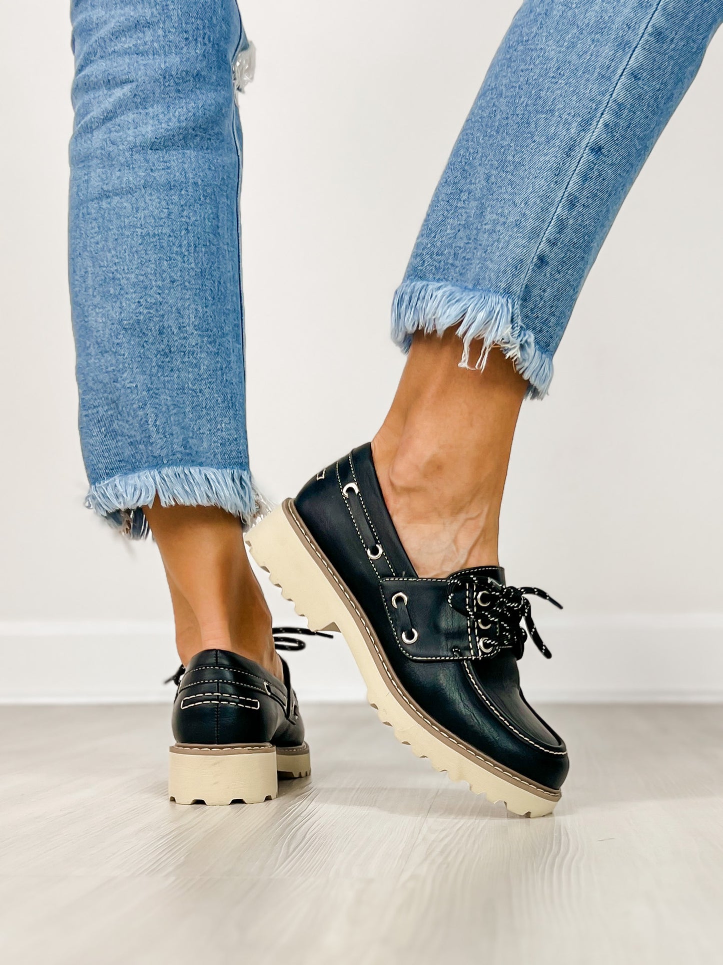 Corkys Dockside Loafers in BLACK